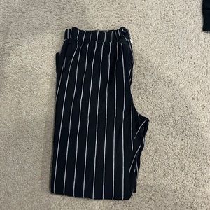 Casual stripped pants